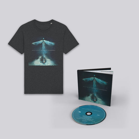 Inevitable Incredible CD or LP (signed) and T-shirt